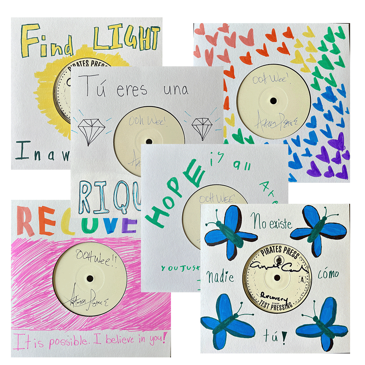 Recovery - Special Edition 7" Vinyl Sample - One of A Kind